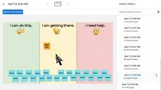 Jamboard: Version History