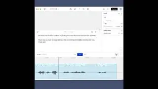 How to Cut Split Audio Clips in DeScript (2023) 