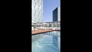 TOP 5 Rooftops❗🍸 l Barcelona