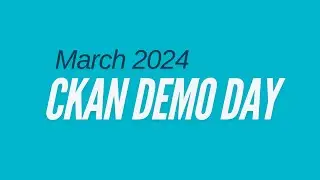 CKAN Demo Days 2024 Promo 1