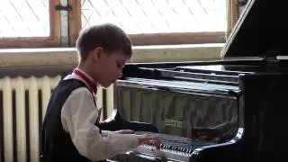 L. van Beethoven Sonatina in F major, Anhang 5, №2, Yaroslav Semenov, 9 age, Ярослав Семёнов