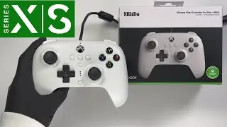 8Bitdo Ultimate Wired Controller for Xbox Series X/S | Unboxing