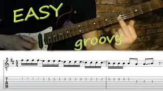 Dua Lipa  - Levitating Featuring DaBaby -  ONE FINGER guitar cover WITH NOTES AND TABS