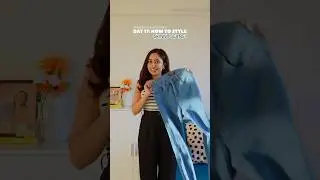 DAY 17: How To Style Skinny Jeans? 🩵 | Dress Better In 30 Days! 