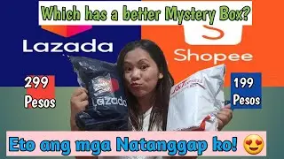 Unboxing Mystery Box from LAZADA and SHOPEE and Items Review| gets hobbies