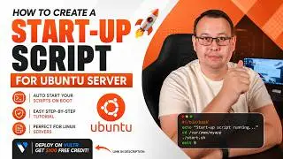 How to create a start-up script for Ubuntu server