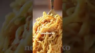 Peanut Butter Chilli Oil Noodles | A fusion of sweet, spicy, and salty | Borosil