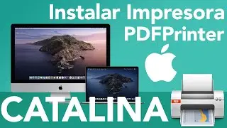 💡Como Instalar Impresora Virtual para sistema Mac OS Catalina -  facil y rápido.