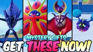 Get past Mystery Gift Shiny Necrozma, Solgaleo and Lunala NOW in Pokemon Scarlet Violet