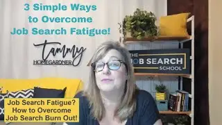Job Search Fatigue? How to Overcome Job Search Burnout!