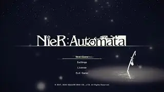 NieR: Automata - END_PROGRAM - 4_f, 5_f - [d], [e], new game