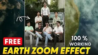 Create A Earth Zoom Effect Video 🤯 | Earth Zoom Reels💀 
