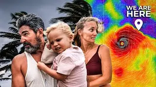 We're SURROUNDED- Hurricanes On All Sides Of Us 😳 Sailing Vessel Delos Ep. 388