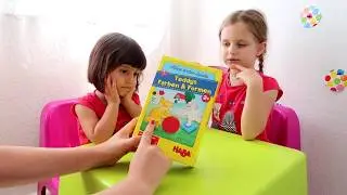 INVATAM FORMELE SI CULORILE CU TEDDYS FARBEN & FORMEN de la HABA