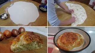 Pita sa crnim lukom od jedne kore