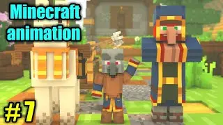 Minecraft animation villager & pillagers story # 7 | siren head