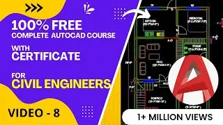 Line, Polyline, Construction Line (Video-8) | Complete autocad tutorial for Civil Engineers