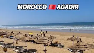 Morocco 🇲🇦 Agadir Beach Front Wander 