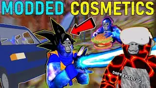 NEW Modded CUSTOM OUTFIT Cosmetics in Gorilla Tag VR???