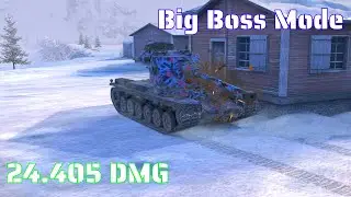 Emil II - Big Boss Mode - 24.405 DMG - WoT Blitz
