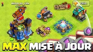 J'Améliore La Nouvelle Mise à Jour Clash of Clans (La ligue légende me troll)