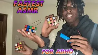 ASMR 300 Triggers in ONE MINUTE [for ADHD]