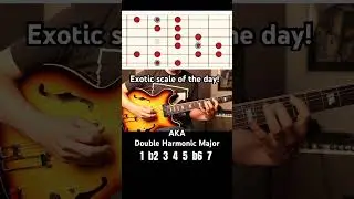 Behold the mighty Byzantine Scale AKA the Double Harmonic Major Scale! 