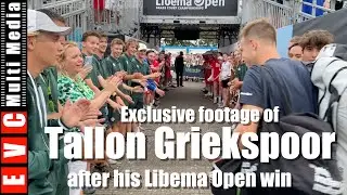 Tallon Griekspoor what you did not see on tv after his win at the Libema Open