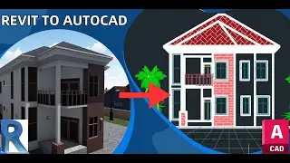 HOW TO CONVERT REVIT TO AUTOCAD TUTORIAL | Converting 3D to 2D | A step-by-step guide