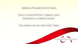 The Four Pillars Of Tax Reduction