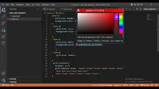Grid-Area-property, with very easy steps, after watching this video you'll be able create Grid-Area.
