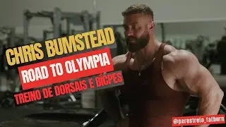 Treino do Cbum de Dorsais e Bíceps, para o Olympia,