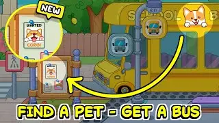FIND A PET - GET A BUS! / AVATAR WORLA / HAPPY GAME WORLD
