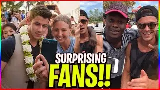 Moments when celebrities surprise their fans #part3