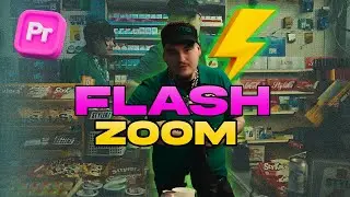 How To Do FLASH ZOOM EFFECT under 40 seconds in PREMIERE PRO!