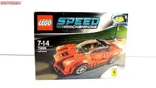 Распаковка Lego 75899 LaFerrari
