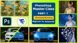 Photoshop tutorial in Hindi for beginners to advanced level | Photoshop editing 2020 @Techno Pix