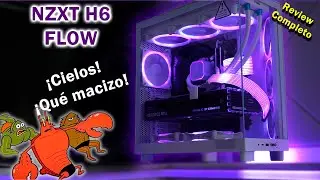 ¡El NZXT H6 es increíble!  --- Temperaturas, ruido, flujo de aire, tamaño, etc.--- REVIEW COMPLETO