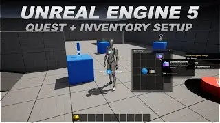 UE5 Quest System + Inventory System
