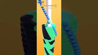 Power Of Watermelon Joystick In Stackball #shorts #trending #gaming #game #stackball