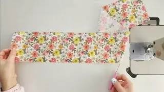 Sewing a  Floral Card Wallet | DIY Card Wallet 🌸👛✨