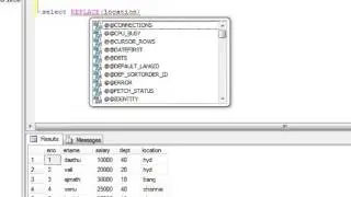 SQL Server Replace Function with Example