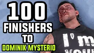 100 Finishers To Dominik Mysterio in WWE 2K23