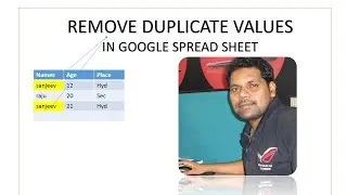 How to remove duplicates in Google Sheets