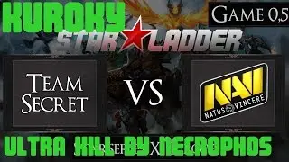 Na'VI vs Secret Kuroky Ultra Kill by Necrophos | SLTV X
