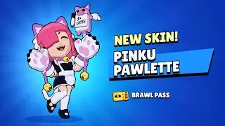 Brawl Stars Pinku Pawlette Skin Gameplay