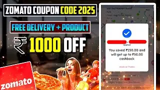 🎁 Zomato Discount Code 2025 🤑 Get Food at Half Price!