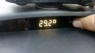 Clock Lacetti HB With Thermometer
