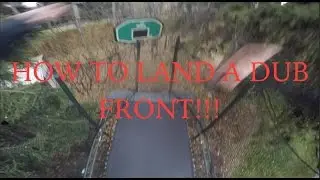 Detailed tutorial on how to land a double frontflip!