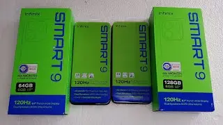 Infinix smart 9 (3/64GB) vs infinix smart 9 (4/128GB) : Speed test